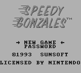 Speedy Gonzales screenshot 3 for GameBoy